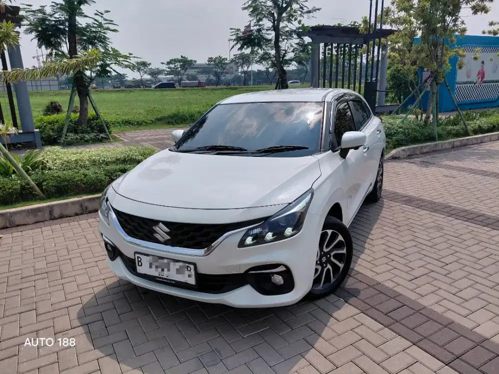 (LOW KM, CAMERA 360)SUZUKI BALENO HATCBACK AT TAHUN 2024