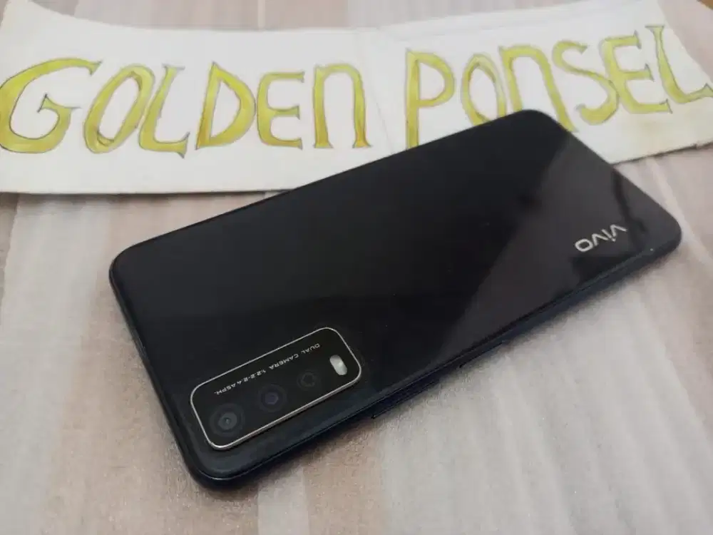 Vivo Y12S 32Gb/Ram3Gb.Perfrct-Golden Ponsel