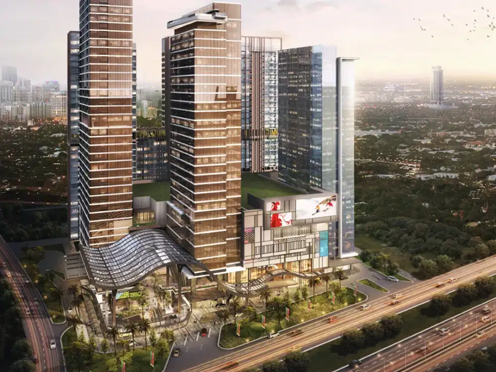 jual apartemen 2 BR lokasi strategis surabaya