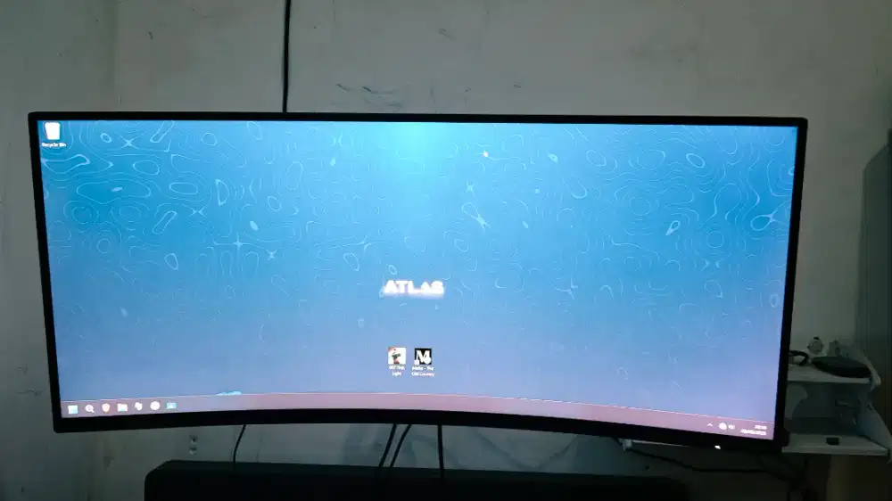 Xiaomi Curved Gaming Monitor G34WQi + Qays Aurora Ambient Light Strip