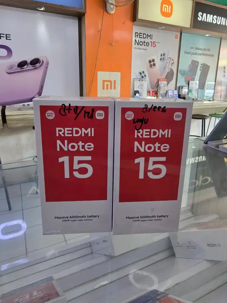 XIAOMI NOTE 15 Layar lengkung