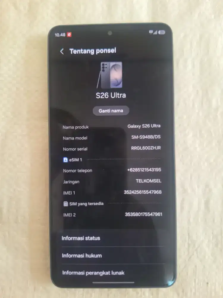 SAMSUNG S26 ULTRA 512GB
