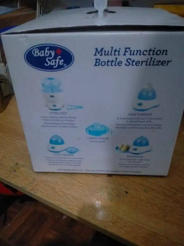 Baby Safe LB309 Multi Function Bottle Sterilizer / Alat Steril Botol M