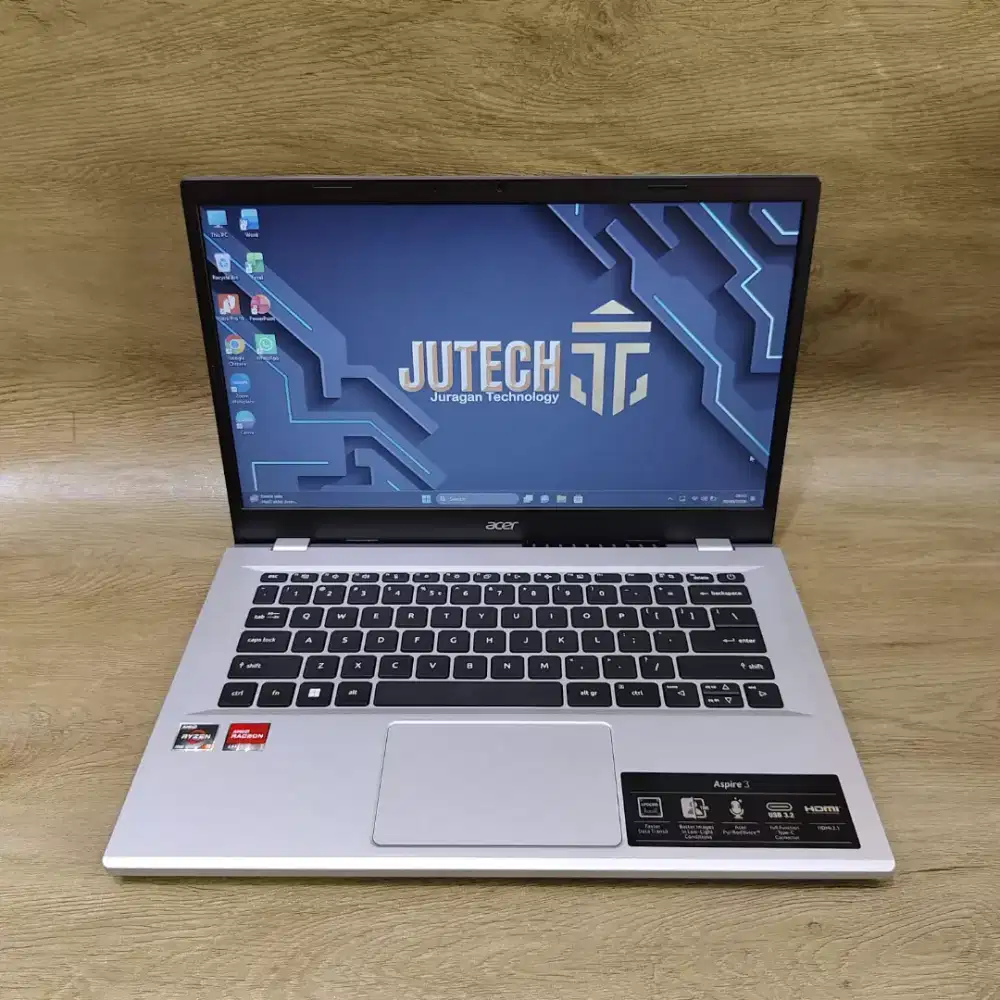 LAPTOP ACER ASPIRE 3 A314-23M SLIM RYZEN 3(7000Series) RAM 8GB Bonus M