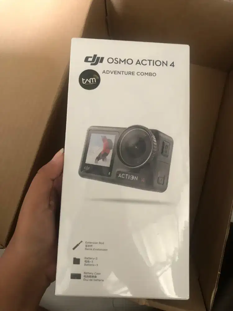 DJI Osmo 4 Adventure Combo Original Baru Segel Garansi Resmi
