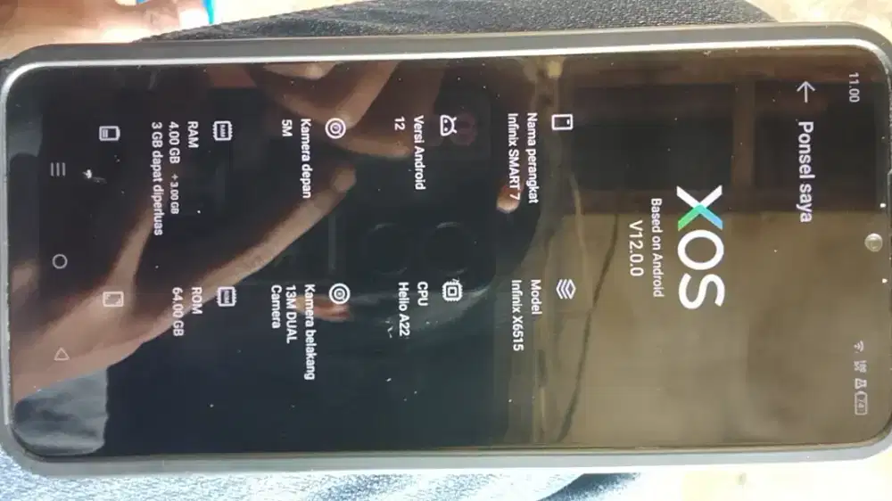 Infinix Smart 7 Ram 4+3/64