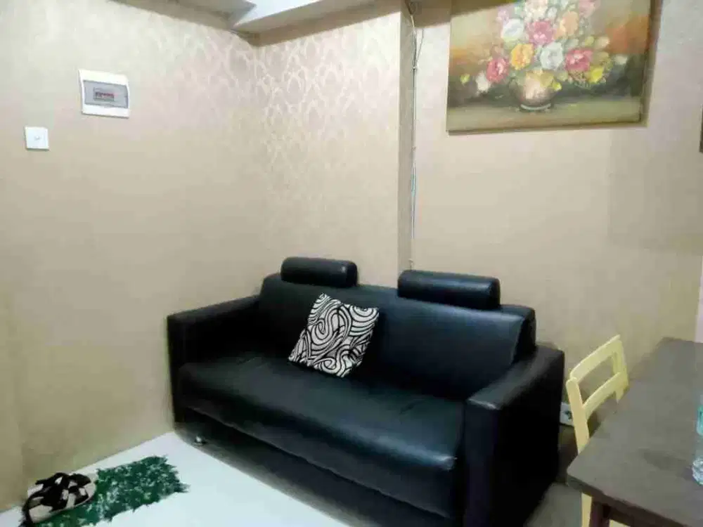 Disewakan apartemen Educity Tower harvard lantai rendah full furnish. 2BR