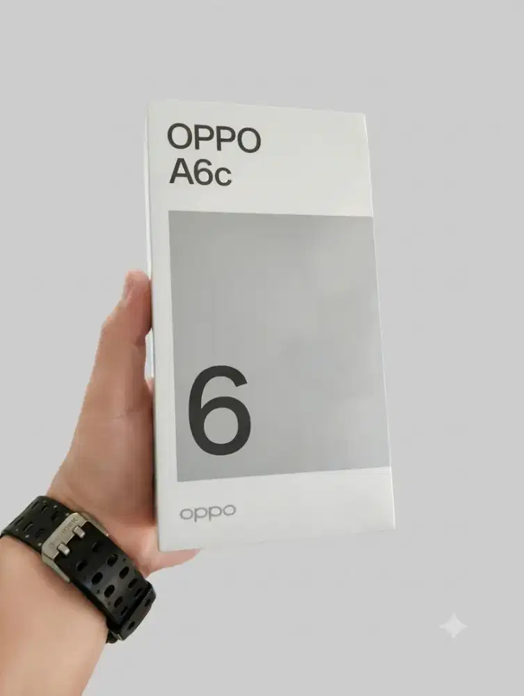 Oppo A6c ram 4+4gb memori 64gb new garansi resmi termurah