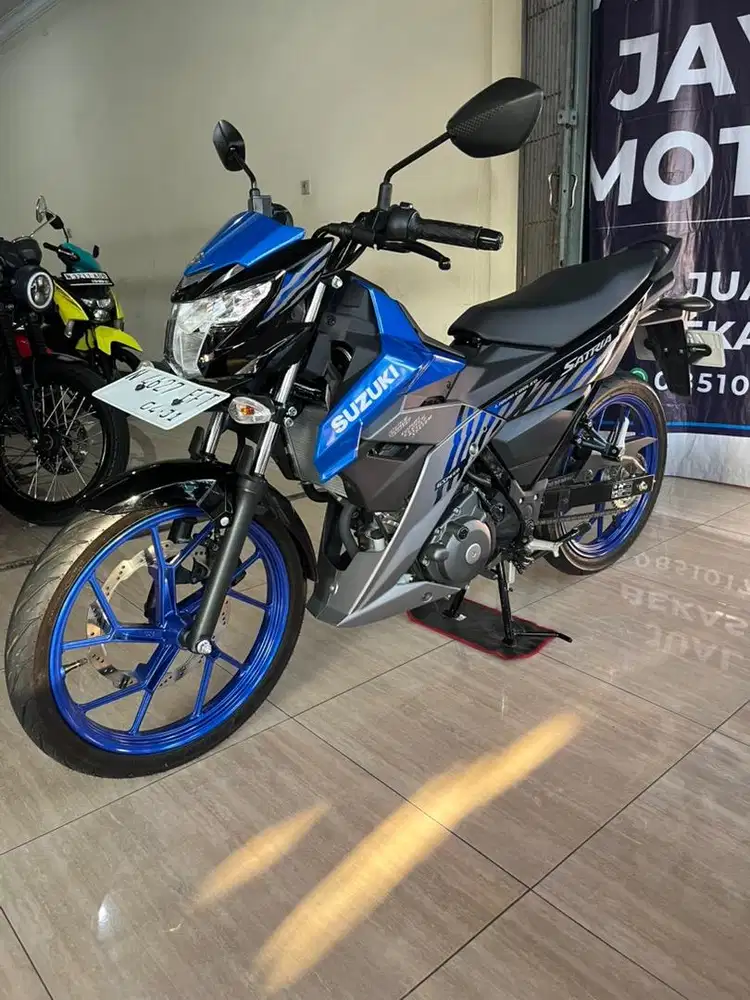 Satria FU 150 2026 odo 200 perak like new