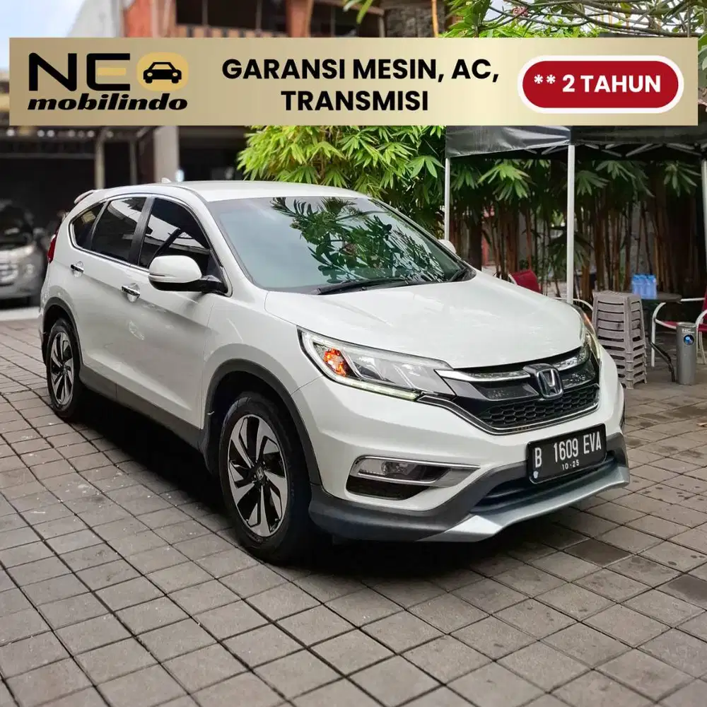 [ Garansi Mesin Transmisi ] HONDA CR-V RM3 2WD 2.4 AT CKD 2015 PUTIH