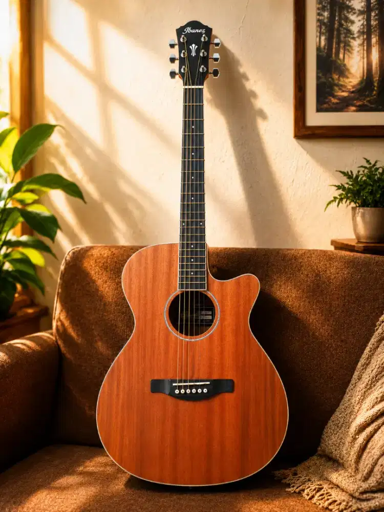 Gitar Akustik Elektrik Ibanez AEG7MH OPN
