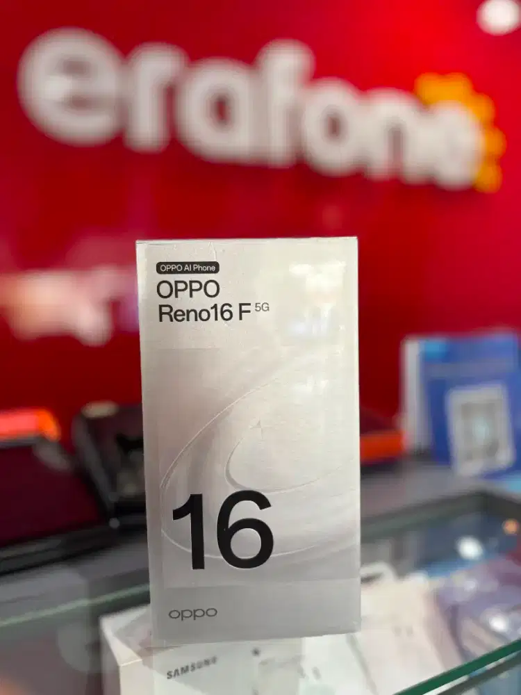 OPPO RENO 16F 5G
8/256GB  TRIPPLE KAMERA
50MP, BEST PHOTOGRAPHY 2026