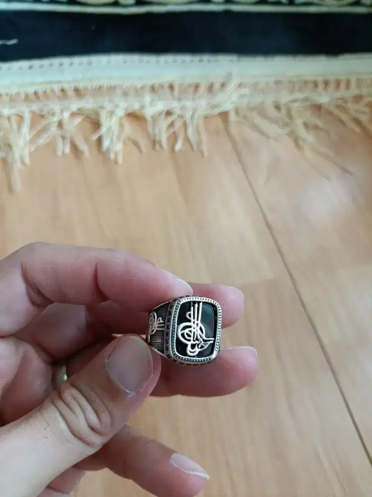 Cincin Turki Ottoman perak 925