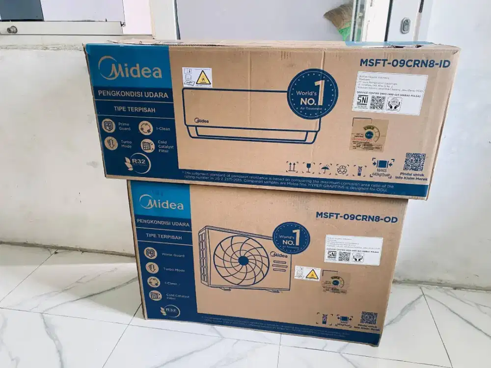 AC Midea Murah Dingin Maksimal - Garansi Resmi Pabrik (Ready Stock)