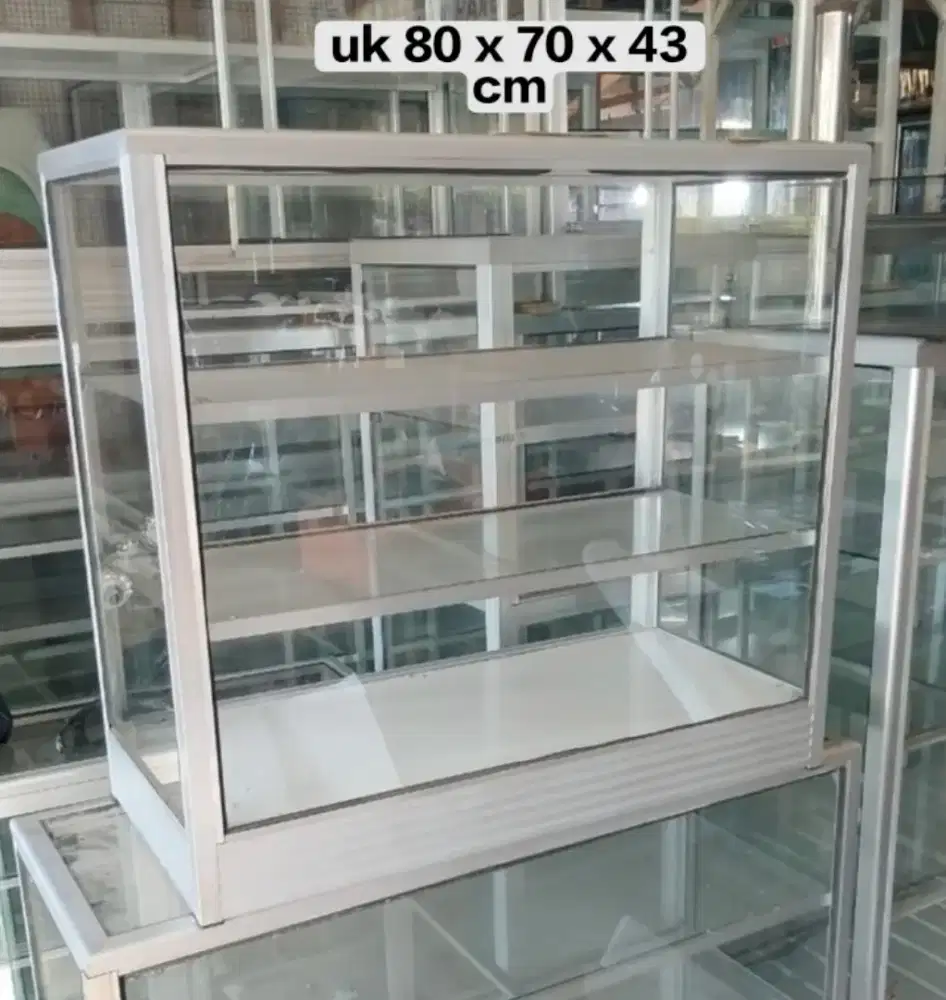 Etalase makanan uk 80cm