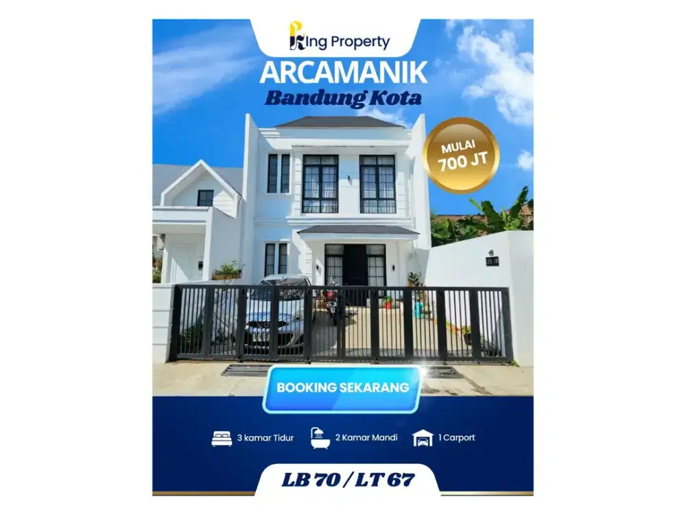 Rumah 2 Lantai Mewah di arcamanik cisarante kulon dkt antapani