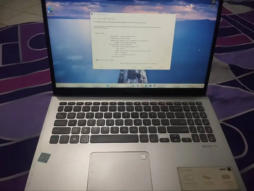 DIJUAL ASUS VIVOBOOK X509FJ – PERFORMA KENCANG, SIAP KERJA & KULIAH!