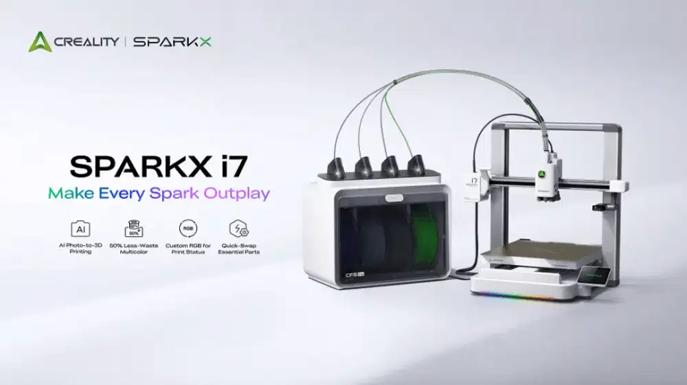 3d printer creality sparkx i7 combo