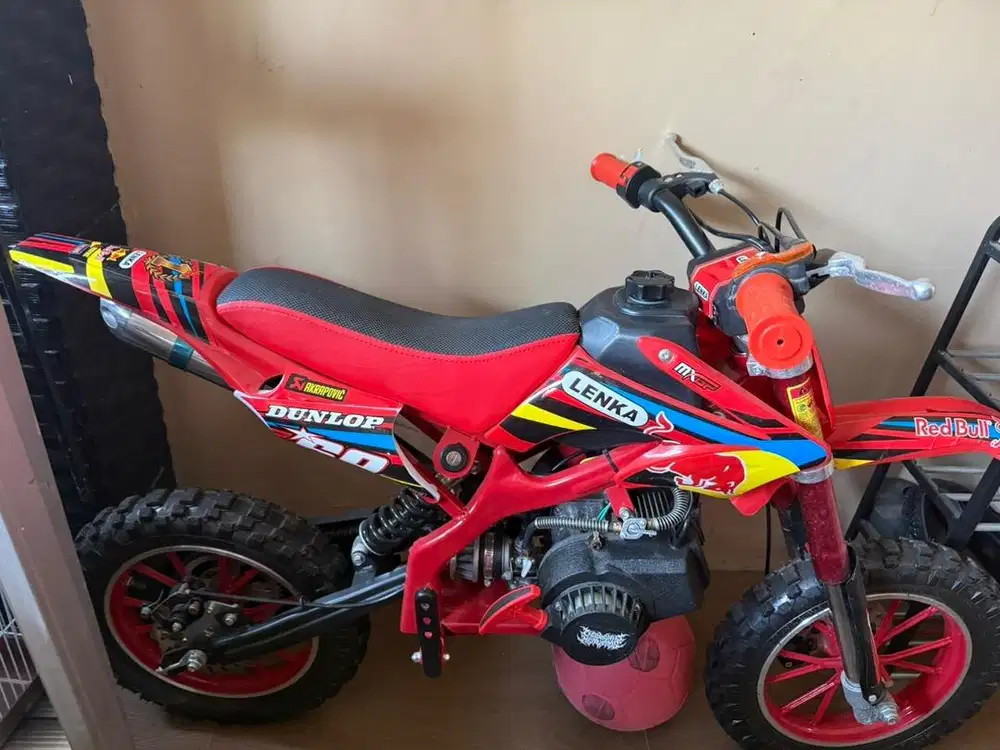 Motor medium trail lenka 69 50 cc mesin 2 tak