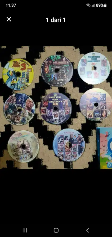 Dvd kaset koleksi
