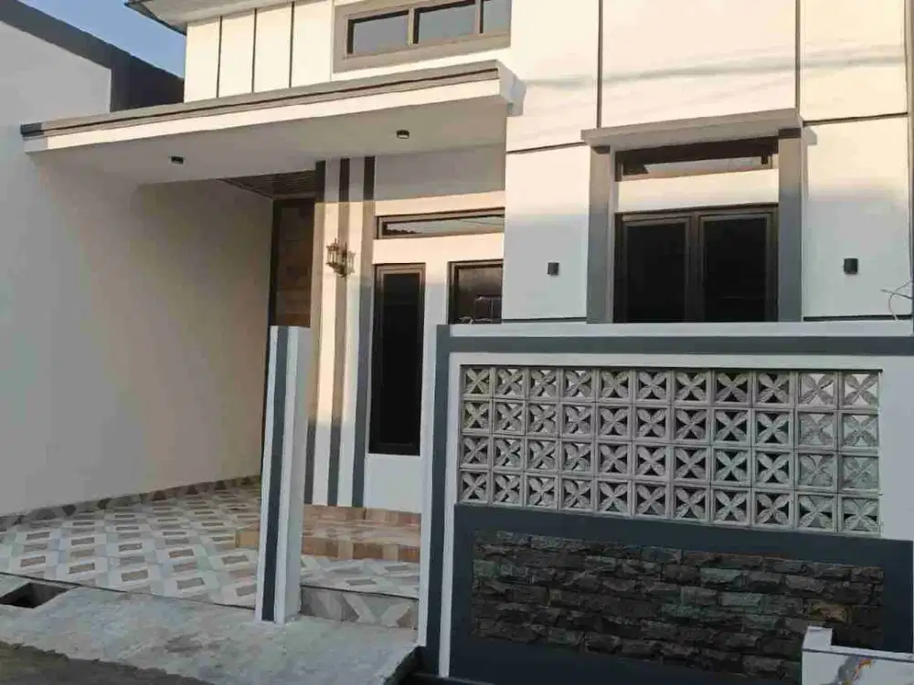 rumah siap huni baru renovasi di pesona anggrek bekasi utara