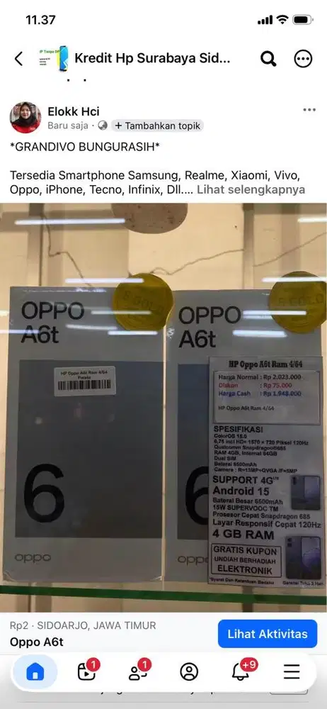 Oppo A6T 6 64GB