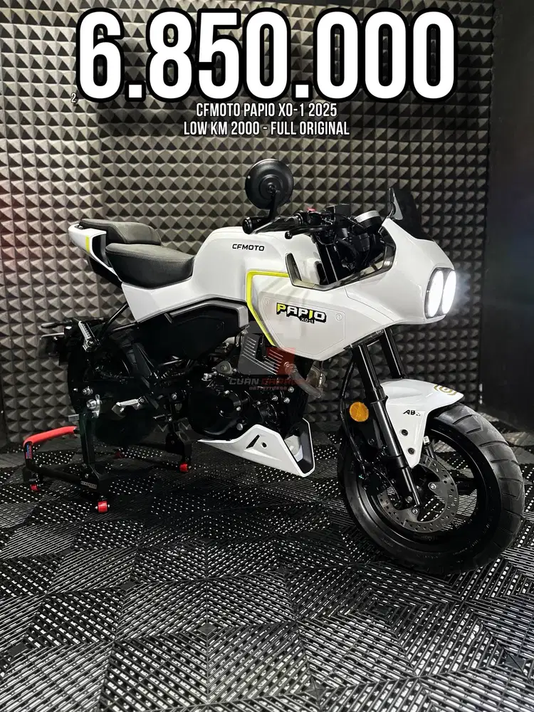 CFMOTO PAPIO ABS 2025 LOW KM 2XXX FULL ORIGINAL LIKE NEW CONDITION BRO