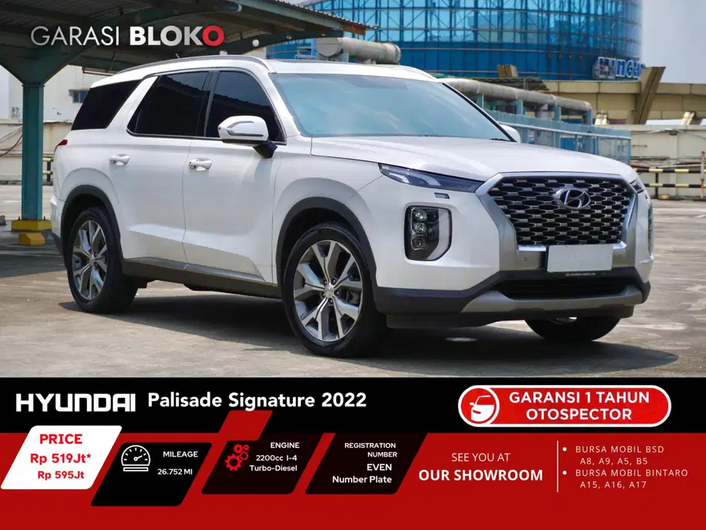 Hyundai Palisade 2.2D
Signature 4x2 2022
