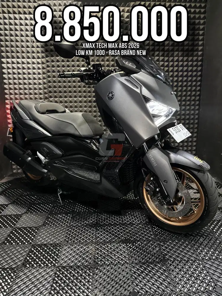 XMAX TECHMAX ABS 250 2025 NEW LOW KM 1XXX LIKE BRAND NEW BRO