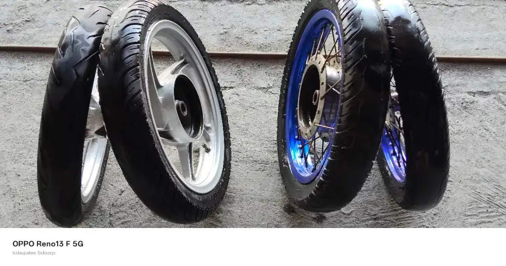 velg beat + rossi biru