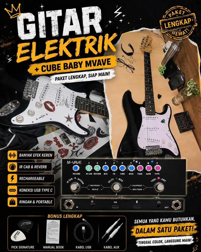 GITAR LISTRIK BENSTON