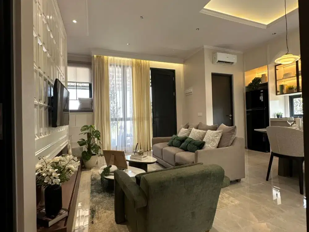 RUMAH MODERN AMERICAN CLASSIS TIPE 8 AT TERRAVIA BSD!
