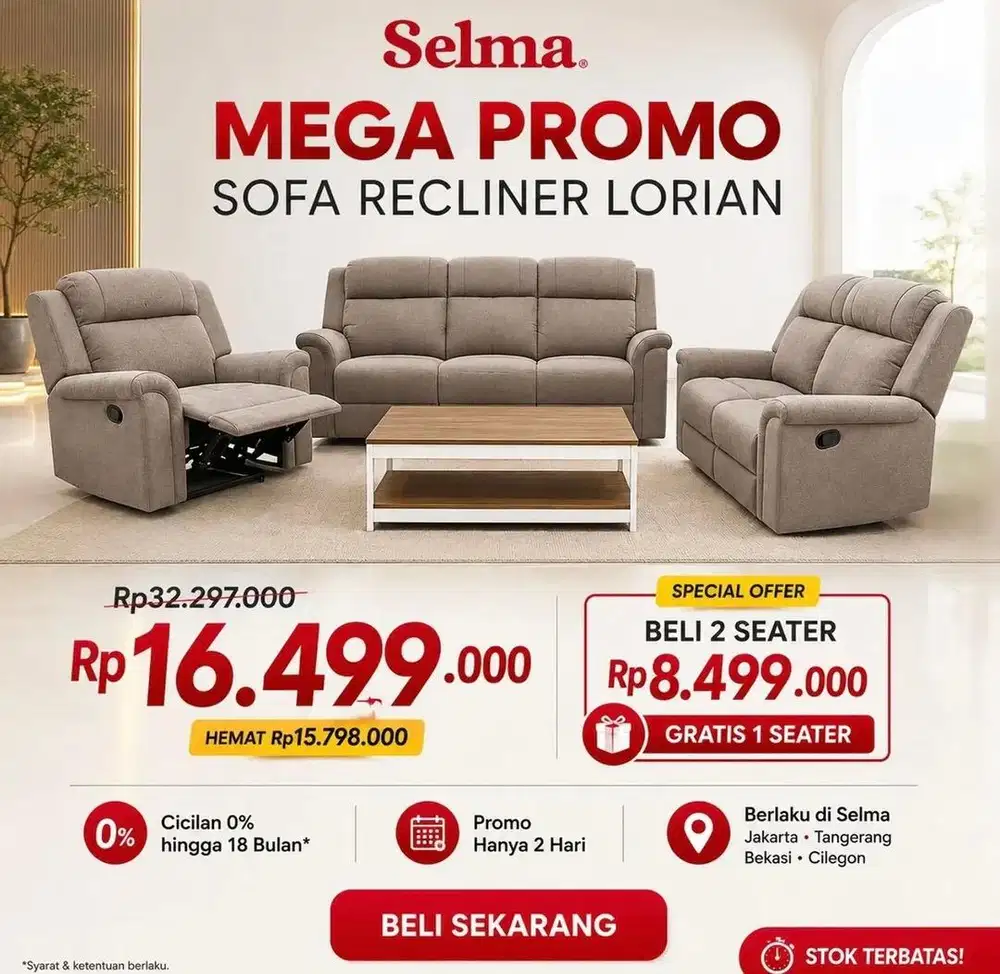 Lorian sofa set