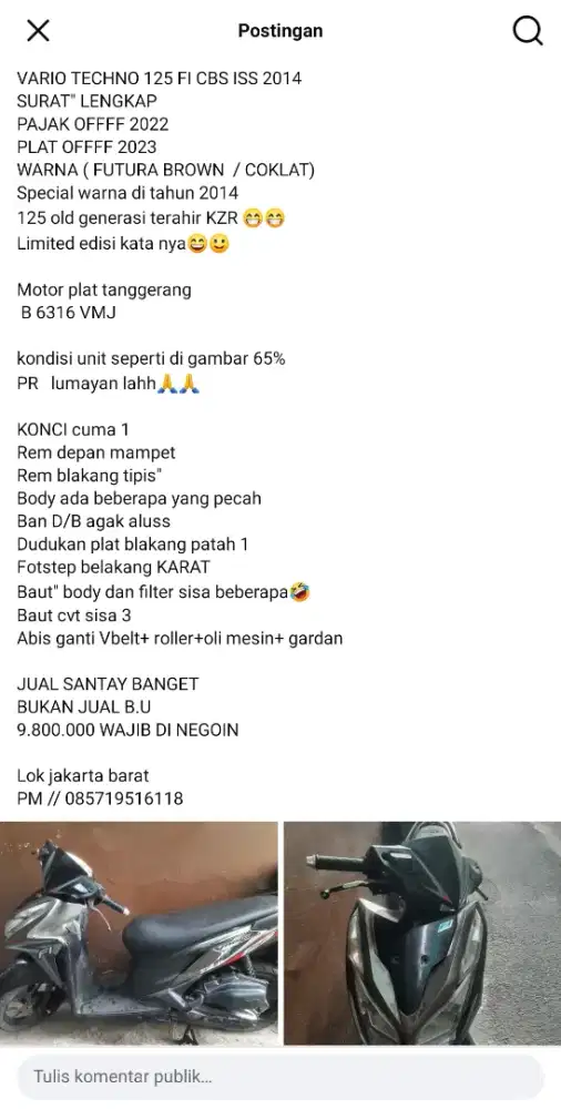 FOR SALE ONLY TAPI SANTAY GAK B..U