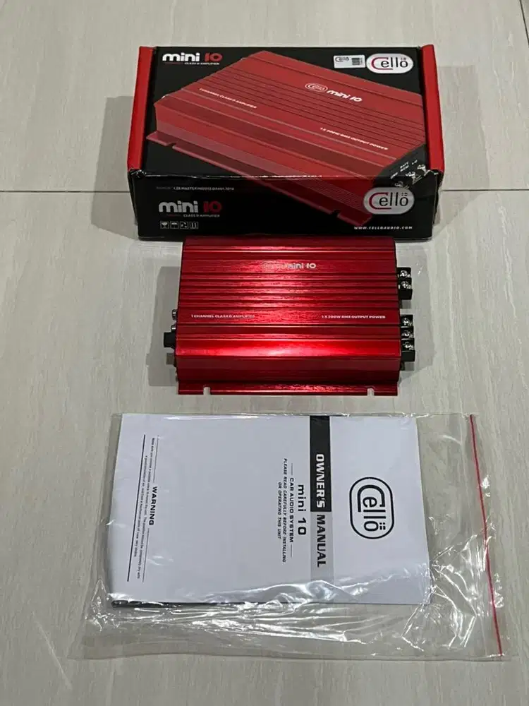 Power monoblock Cello Mini 10