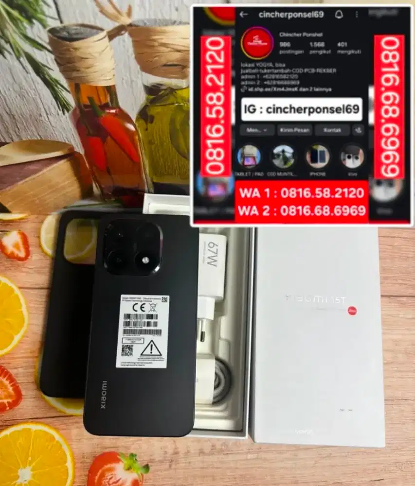 Jual hp likeNEW Xiaomi 15T 5g 12/512 istimewa 10 2027