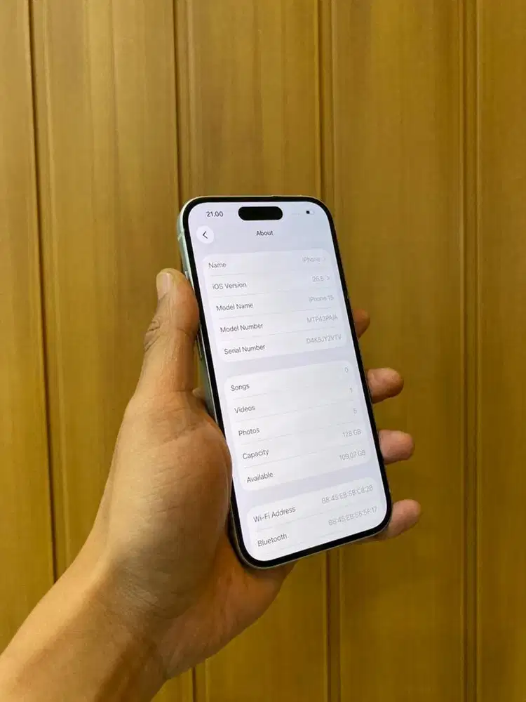 iphone 15 128 blue second ibox