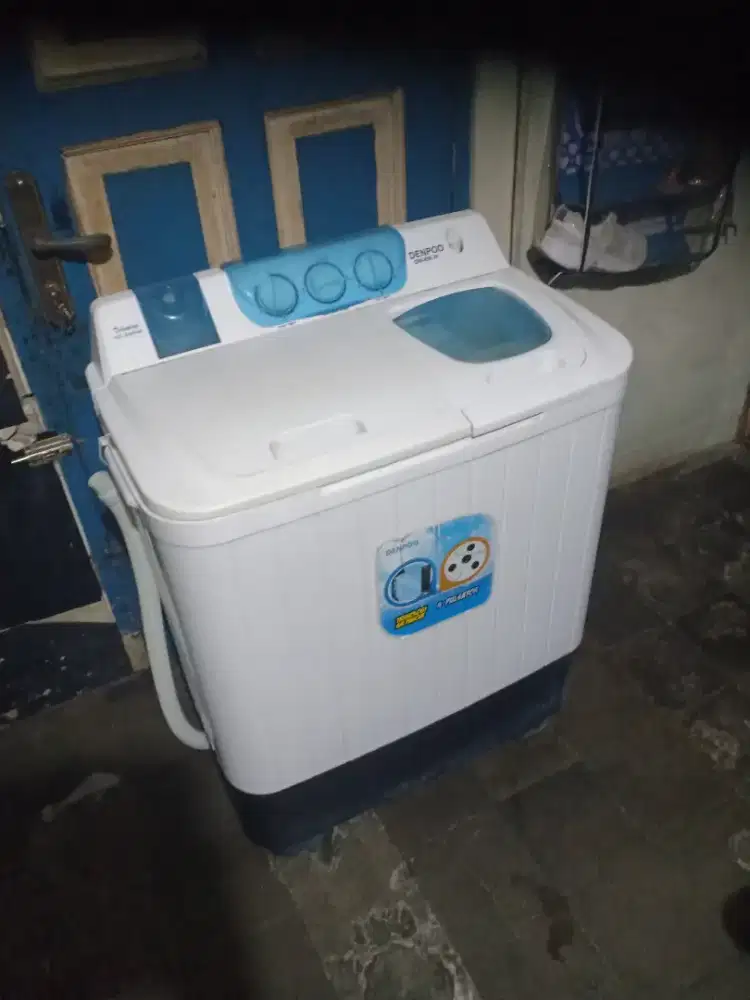 Jual mesin cuci denpo kapasitas 8kg mesin ori bisa di antar