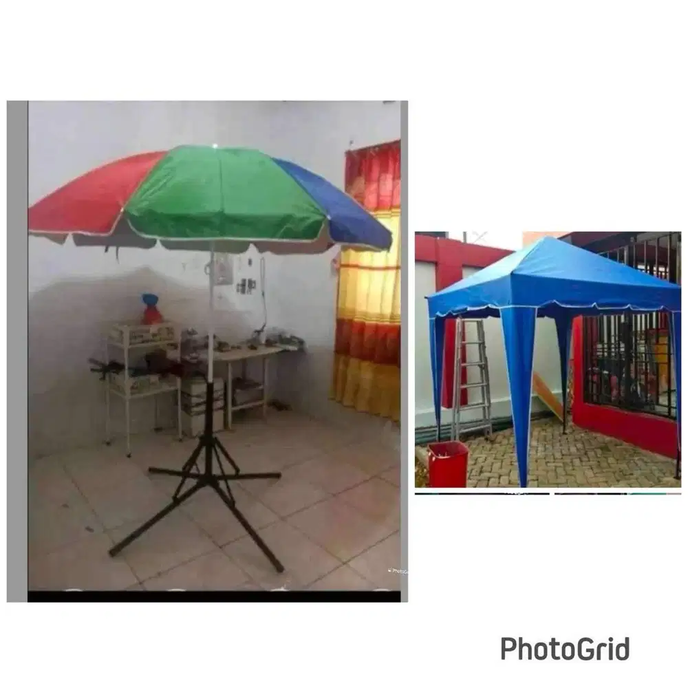 Tenda kafe, tenda payung (bs antr skitr medan)