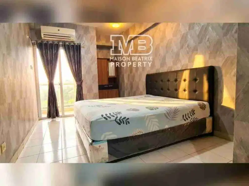 DIJUAL APARTMEN SKY VIEW LANTAI 2 SEMI FURNISH DG FASILITAS BSD