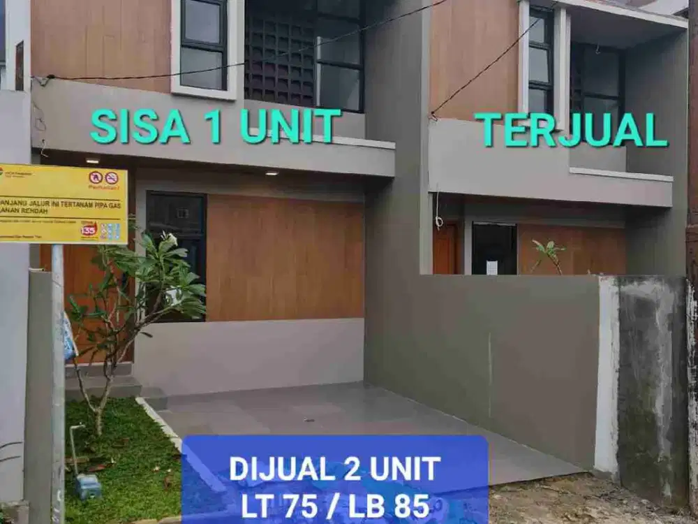 jual rumah estetika di cimanggu kota bogor