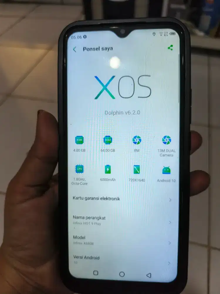 Jual hp infinix hot9 play