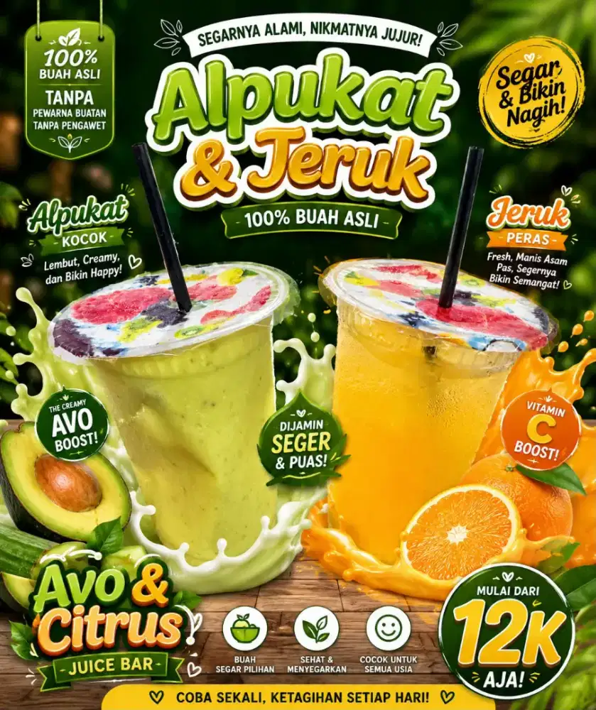 Di butuhkan karyawan Wanita jaga kedai jus