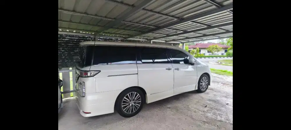 Nissan New Elgrand HWS 2.4AT plat BM original