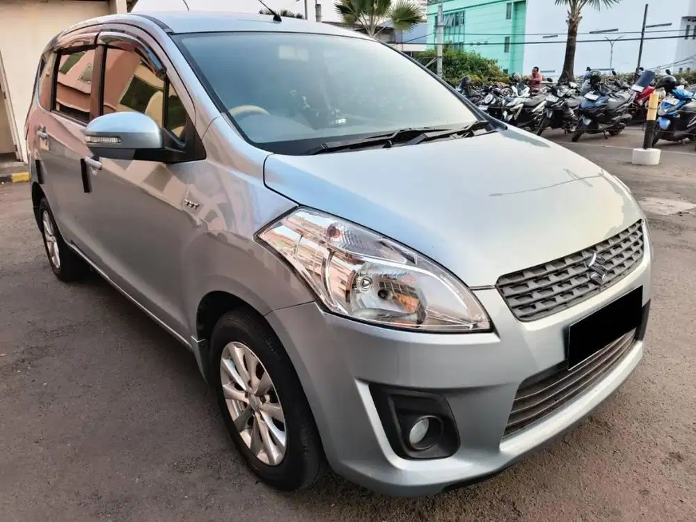 Suzuki Ertiga GX Manual 2012 Biru muda Met Km.90rban full Ori