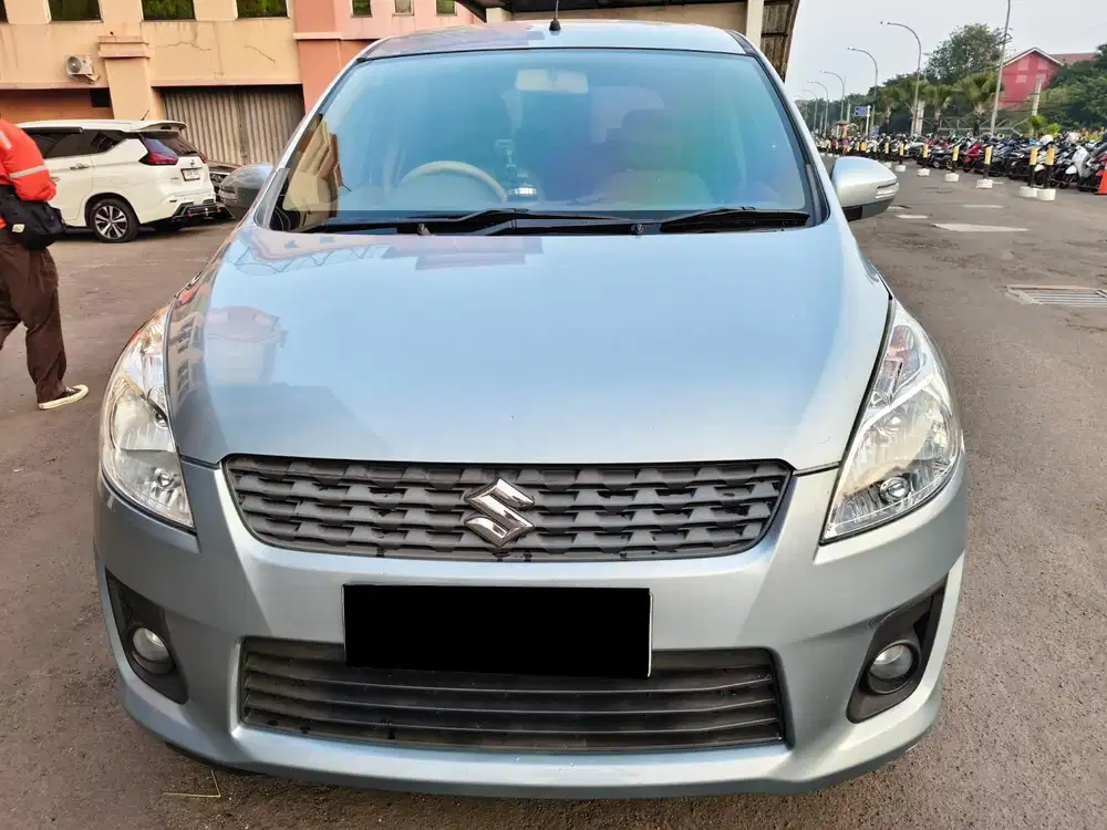 Suzuki Ertiga GX Manual 2012 Biru muda Met Km.90rban full Ori