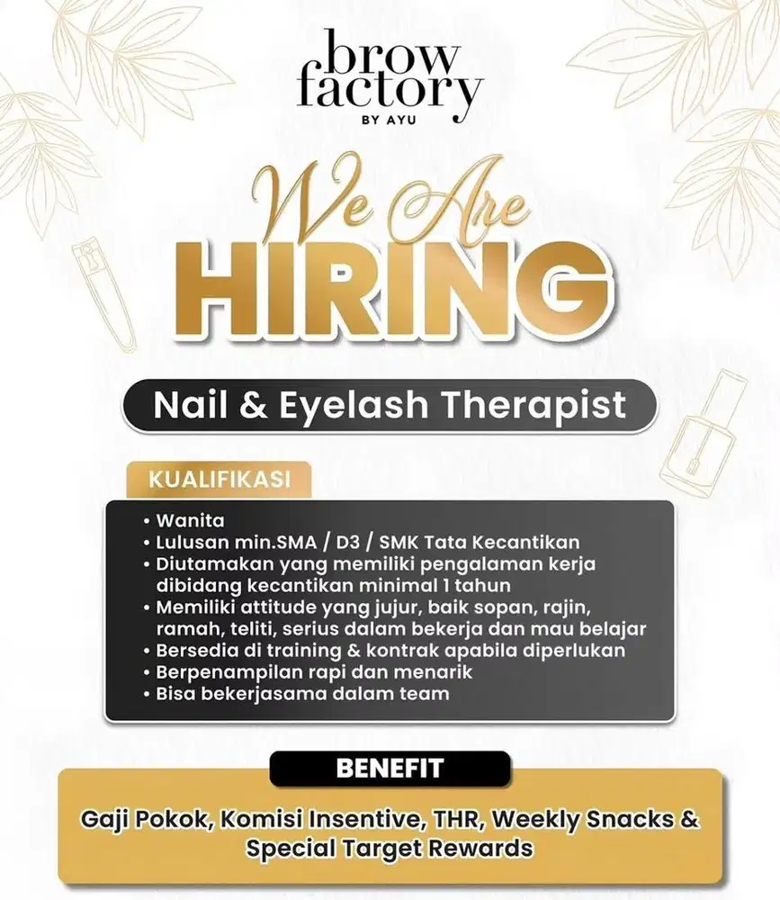 Nail & Lash therapist