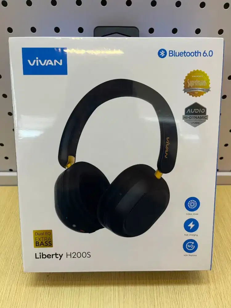 HF Headphone Vivan Liberty H200S Black