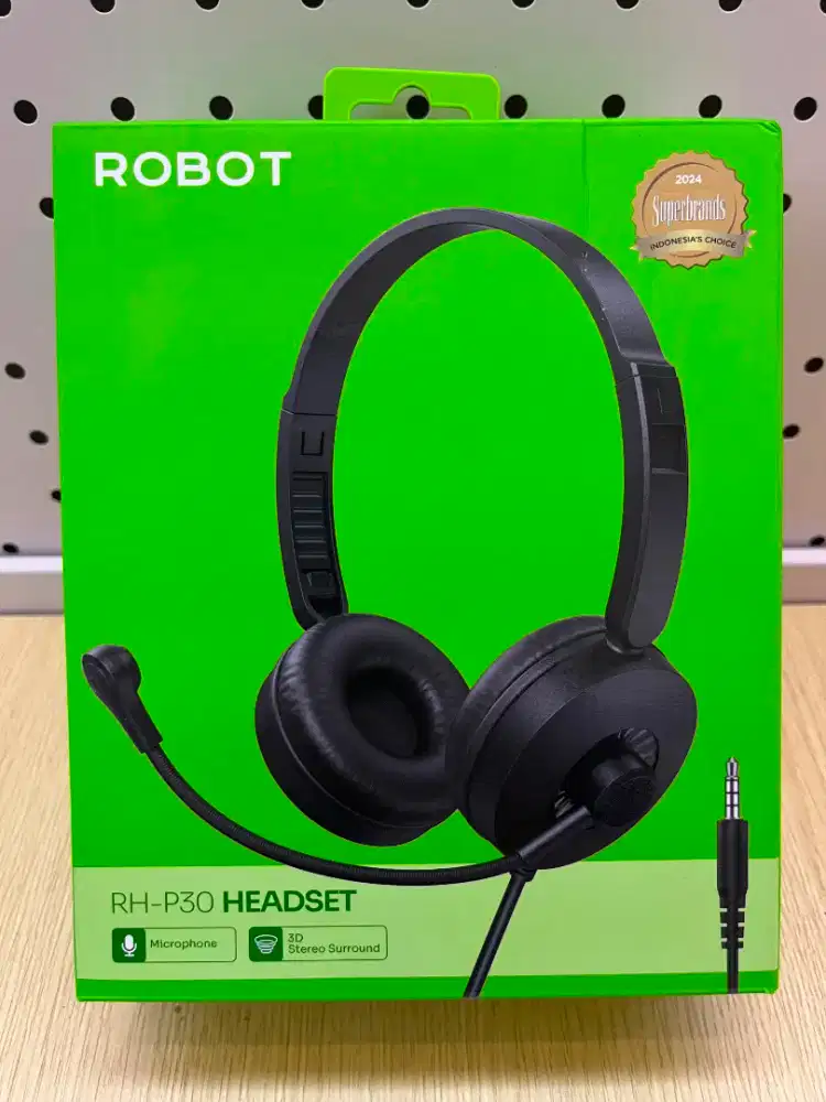 HF Headphone Robot RH-P30 Black