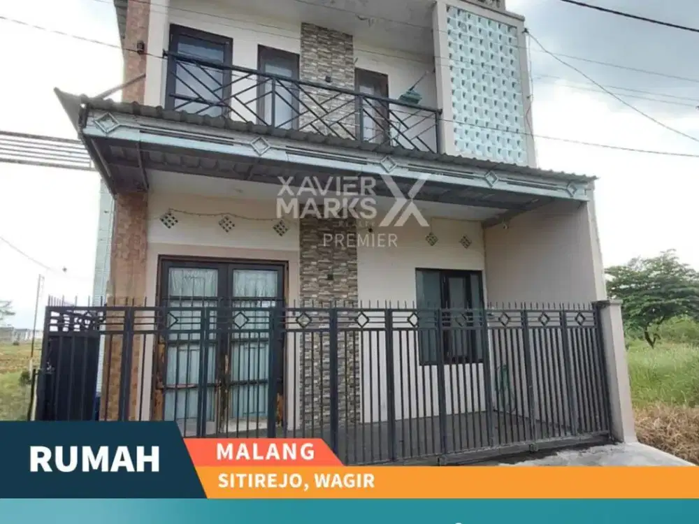 Dibawah Harga Pasar Dijual Rumah 2 Lantai di Sitirejo Wagir Malang
